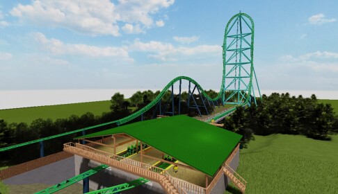 Kingda Ka Roller Coaster Six flags