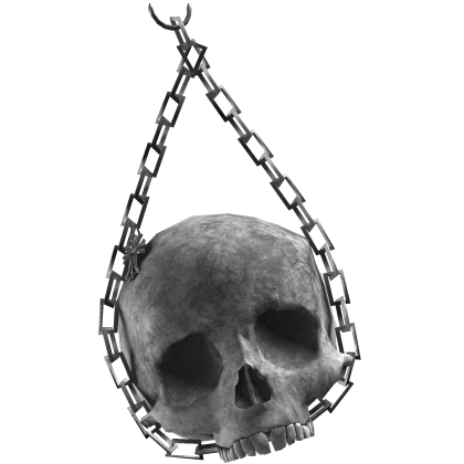White Skull Waist Chain thumbnail