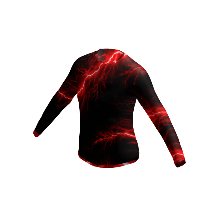 Red Bolt Longsleeve Shirt
