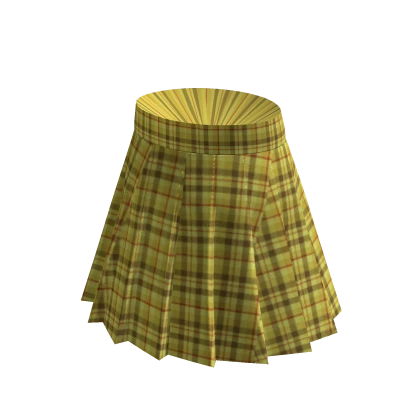 Pleated plaid mini skirt 3d clearance