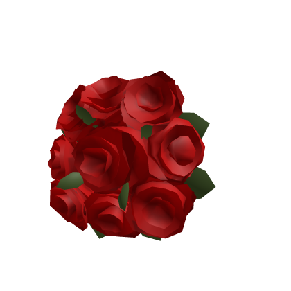 (Left) Holdable Red Flower Bouquet thumbnail