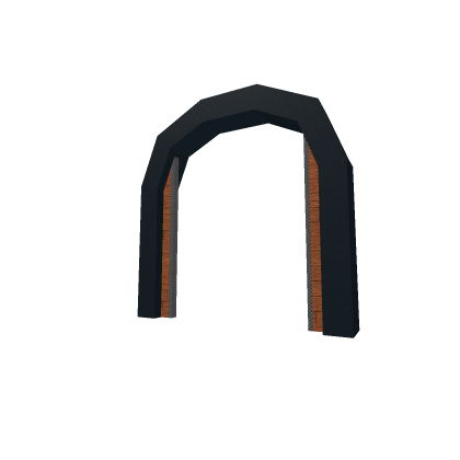 door beneath the ruins