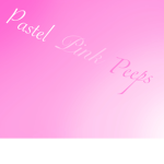 Pastel pink peeps