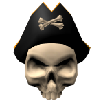 Skulltide Captain's Hat
