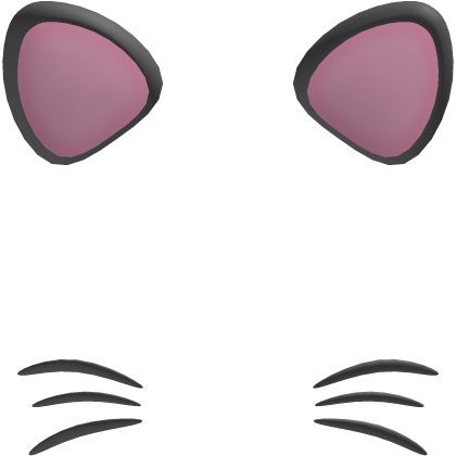 cat ears with whiskers