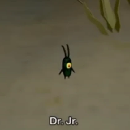 dr. jr. ai sponge decal