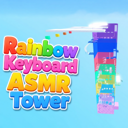 Rainbow Keyboard ASMR Tower