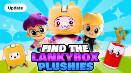 Znajdź pluszowe LankyBoxy!
