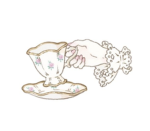 Teacups closet