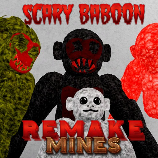(MONSTERS FIXED)Scary Baboon Remake