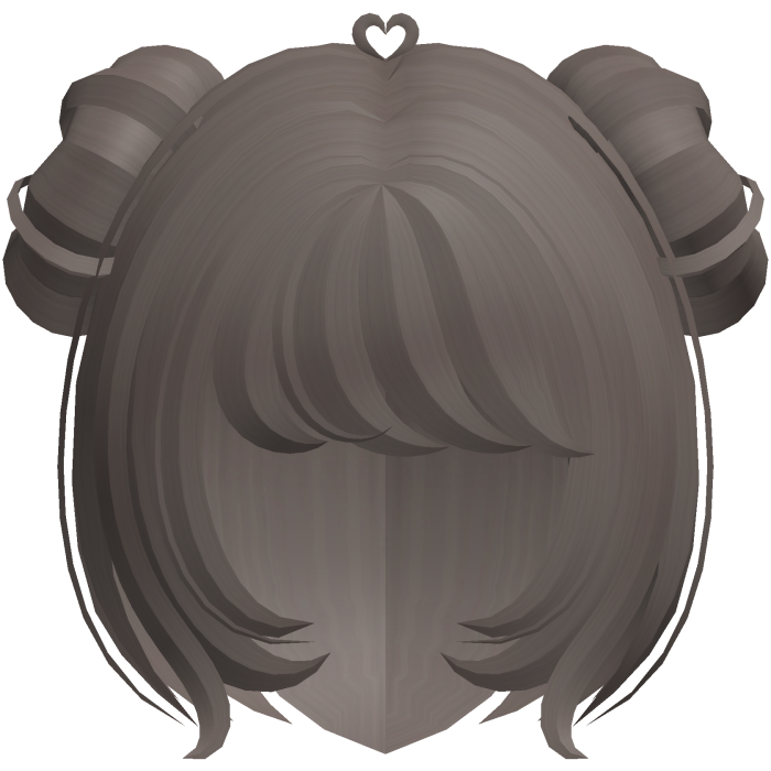 ♡ ៸៸ cute bob with fluffy buns in light brown