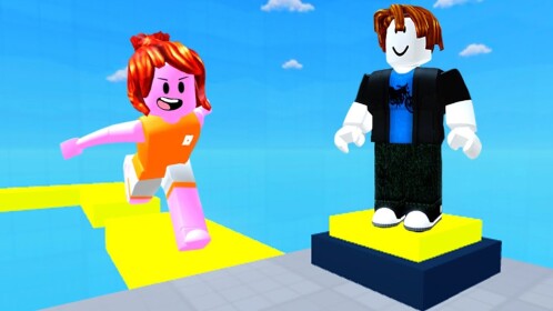 2-4 Player Teamwork Obby Parkour VC