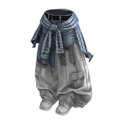 PatchworkGrungeSemiRippedDenimTears(LightBlueWhite