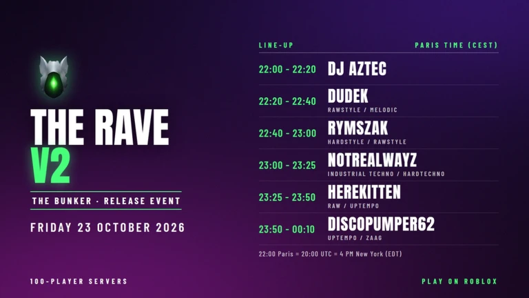 THE RAVE V2: THE BUNKER