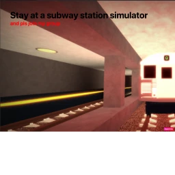 Wait in a subway station  icon