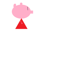Peppa pig house (a normal peppa game.)