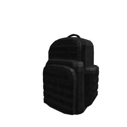 Black Tactical Military Backpack