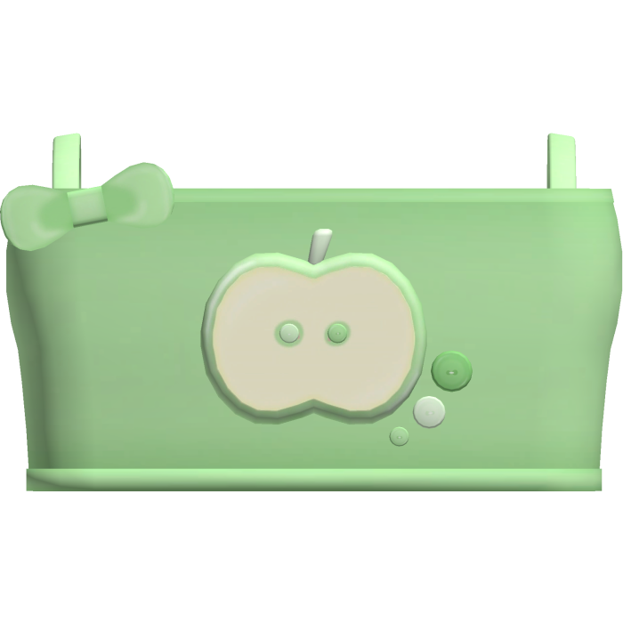 cute green apple tank top
