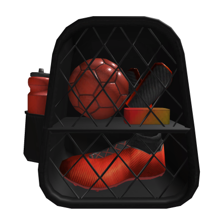 [Realistic Red] Soccer/Football Sports Bag