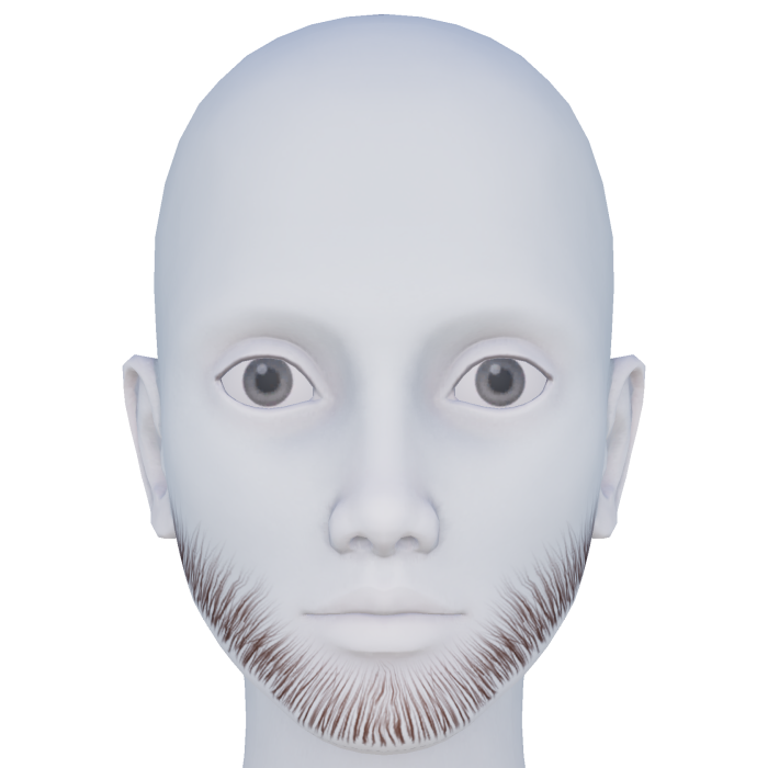 Brown Stubble Beard
