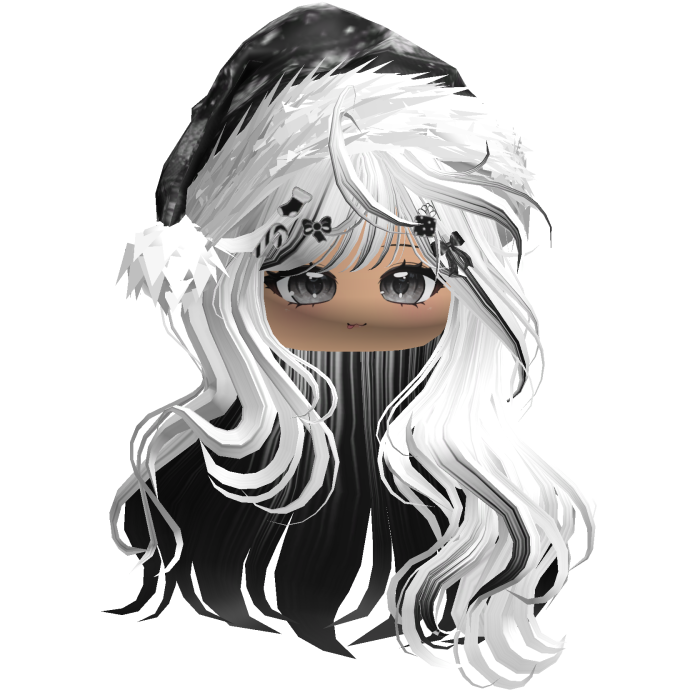 Cute Christmas Waves w/ Charms (White&Black)