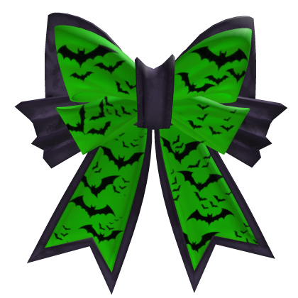 Halloween bow [Purple/Green]