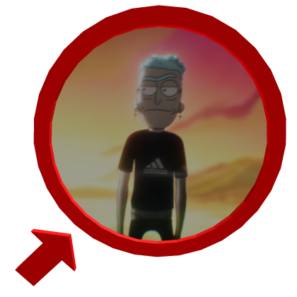 Adadas Rick Meme Circle Roblox item
