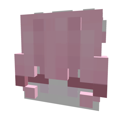 Pink Kawaii Egirl Minecraft Head