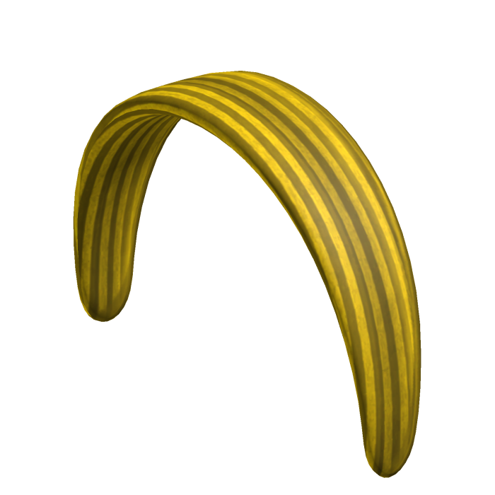 Yellow Y2K Cute Coquette Stripe Headband 