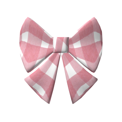 High Ponytail Bow in Pink Roblox item