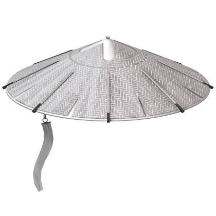 White Samurai Hat