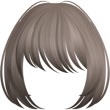 kawaii honey brown moe bangs anime