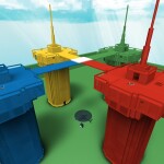 EPIC! Red VS Green VS Blue VS Yellow!