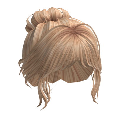 Wonderful Bun Hair Blonde