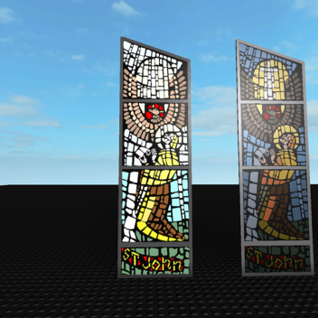 a guy, not just any guy, a stained glass guy!