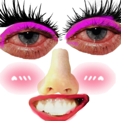 Girl face Roblox decal