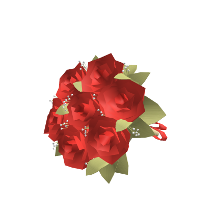 ♡ Huge Bouquet of Red Roses flowers holdable 🌹