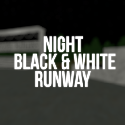 [SOLD] Night White & Black Runway