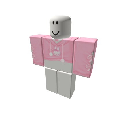 Pink roblox hoodie deals