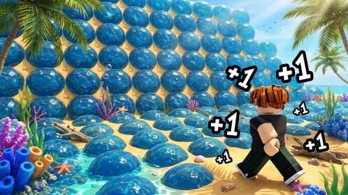 [🌴 X2 Playa] Obby de Velocidad de Burbujas de Escape 