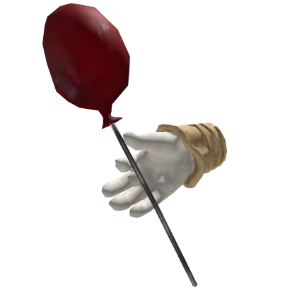 Creepy Spooky Red Balloon