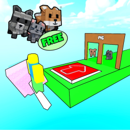 [FREE PETS] Grow a garden Obby 🌶️