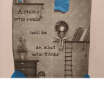 A child who reads will be an adult who thinks