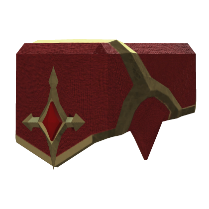 Royal Knight Right Shoulder - Red