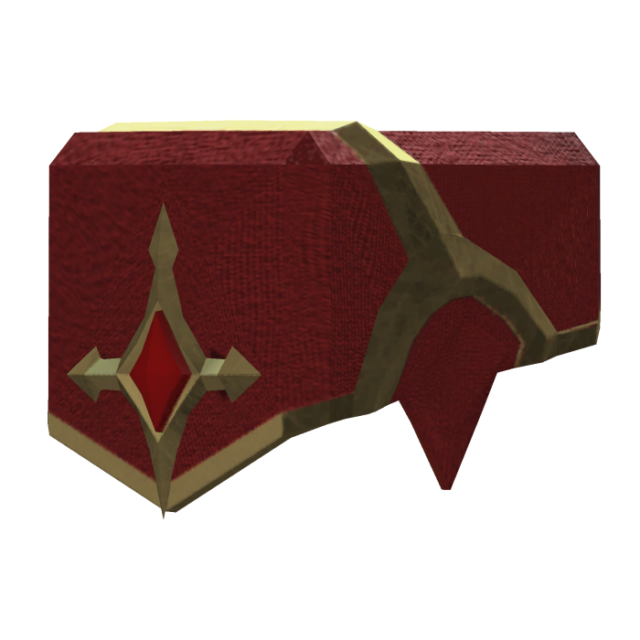 Royal Knight Right Shoulder - Red