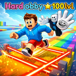 [100 LVL⭐️] Hard parkour obby
