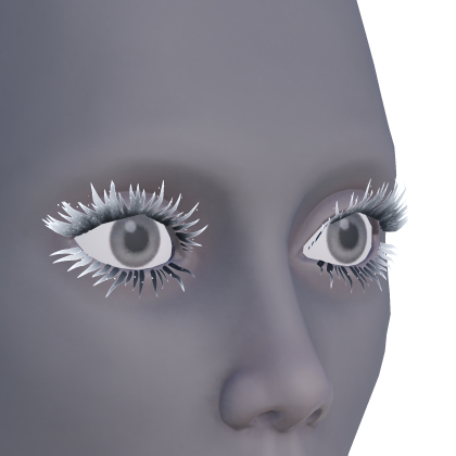 Frosty Eyelashes