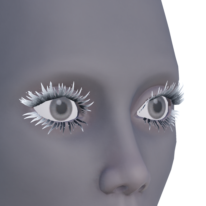 Frosty Eyelashes