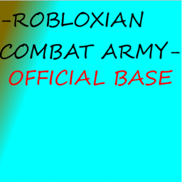 Robloxian Combat Army - Training Base