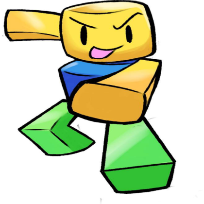 Cute noob Roblox decal